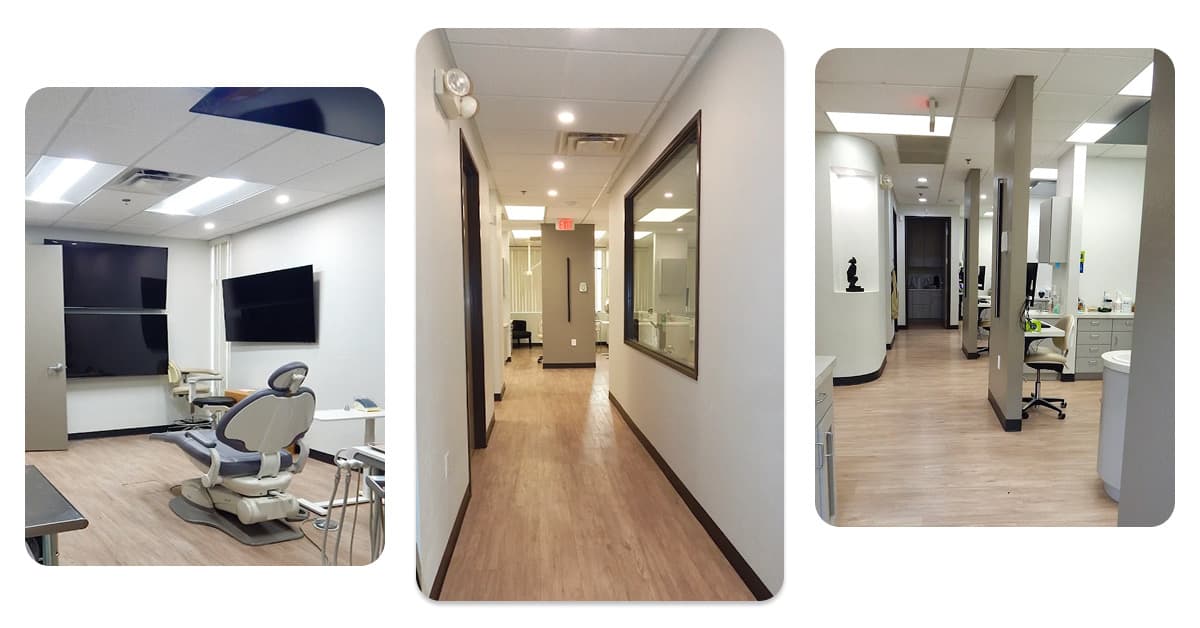Modern dental treatment rooms at Ultra Smile Dentistry in Mesa, Arizona
