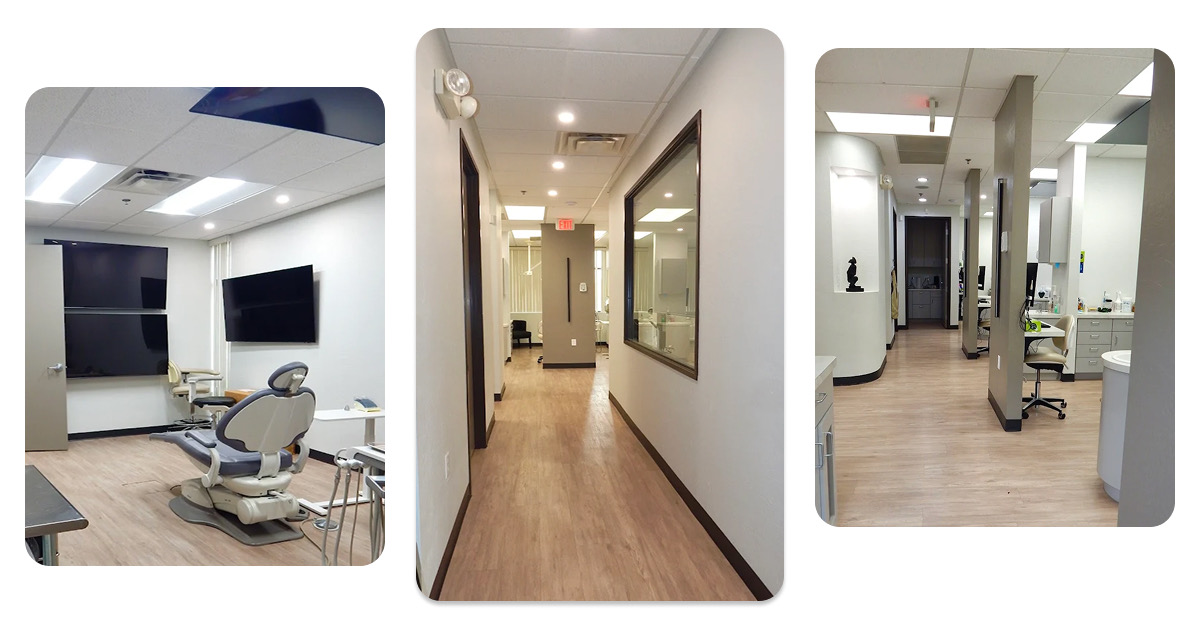 Modern dental treatment rooms at Ultra Smile Dentistry in Mesa, Arizona